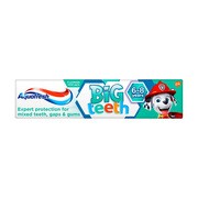 Aquafresh Big Teeth, pasta do zębów, Psi Patrol dla dzieci w wieku 6-8 lat, 50 ml        