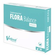 Vetfood Flora Balance mini, synbiotyk wspierający mikroflorę jelitową kotów, kapsułki, 30 szt. (blister) https://azcdn.doz.pl/image/d/product/c430cf1a-scale-180x180.png