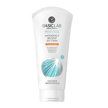 BasicLab Protecticus, łagodzący balsam do ciała po opalaniu, 100 ml