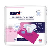 Seni Super Quatro, pieluchomajtki dla dorosłych, rozmiar M, 10 szt. https://azcdn.doz.pl/image/d/product/76a6db42-scale-180x180.png