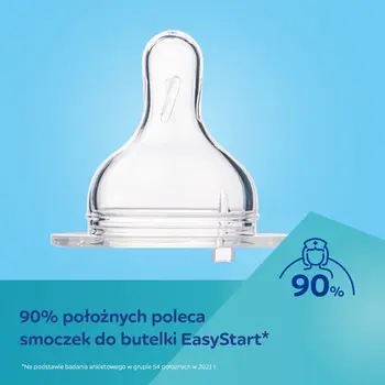 Canpol Babies, butelka antykolkowa EasyStart PP Goose, 240 ml, 1 szt.