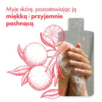 Solamor, żel pod prysznic, Orange Grapefruit, 500 ml