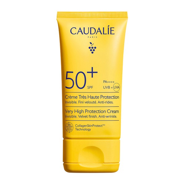Caudalie Caudalie, krem o wysokiej ochronie przeciwsłonecznej SPF50+, 50 ml