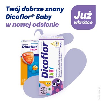 Dicoflor Baby, probiotyk, krople, 5 ml