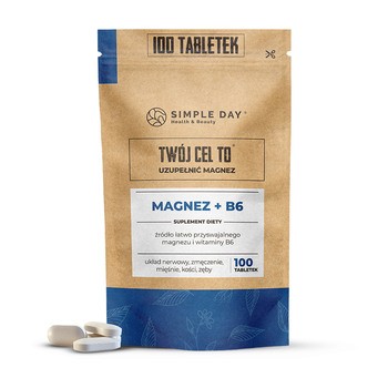 Twój Cel To Magnez + B6, tabletki, 100 szt.