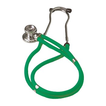 GIMA JOTARAP DOUBLE HEAD/TUBE  - Zielony Stetoskop internistyczny