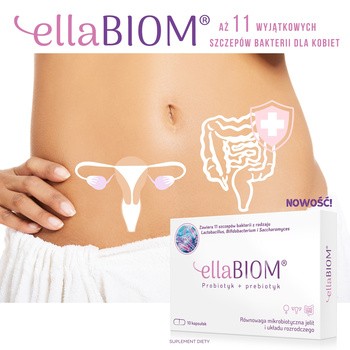 Ellabiom, kapsułki, 10 szt.