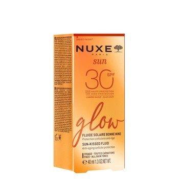 Nuxe Sun Glow, fluid z efektem skóry muśniętej słońcem, SPF 30, 40 ml
