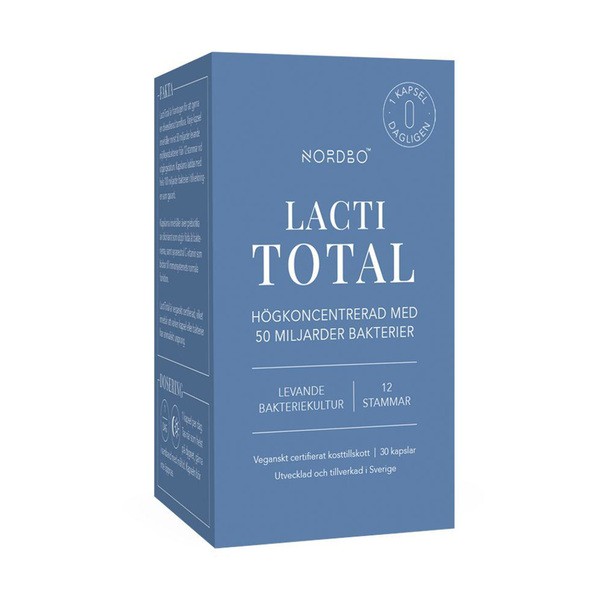 Norbo LactiTotal probiotyk 50 mld CFU 30 kapsułek [Nordbo] - Nordbo