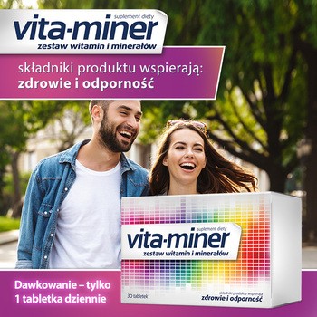 Vita-miner, tabletki, 30 szt.
