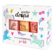 Maga Cosmetics, zestaw lakierów wodnych dla dzieci, Piaskowa księżniczka, 3 x 6 ml https://azcdn.doz.pl/image/d/product/fb38e61b-scale-180x180.png