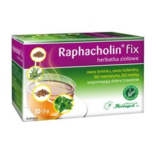 Raphacholin fix, herbatka ziołowa, saszetki, 3 g x 20 szt.