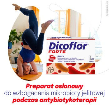 Dicoflor Forte, kapsułki, 20 szt.
