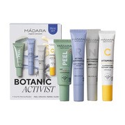 Zestaw Madara Botanic Activist, serum przeciwzmarszczkowe do twarzy, 15 ml + naturalne serum do twarzy, 15 ml + maseczka peelingująca, 17 ml + nawilżający krem z witaminą C, 15 ml https://azcdn.doz.pl/image/d/product/e0b56c55-scale-180x180.png