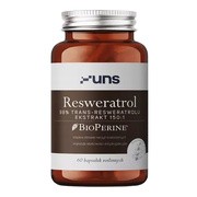 Uns Resweratrol + Bioperine, kapsułki, 60 szt. https://azcdn.doz.pl/image/d/product/a91c2096-scale-180x180.png