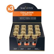 Zestaw Salvitis Collagen, kolagen do picia, płyn, 30 ml x 45 szt.        