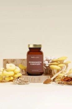 Natu Care Ashwagandha & Cordyceps, proszek, 60 g