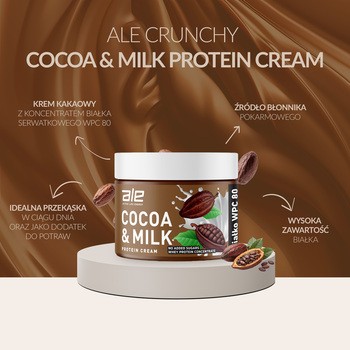 ALE Cocoa & Milk Protein Cream, krem, 200 g