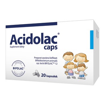 Acidolac caps, kapsułki, 20 szt.