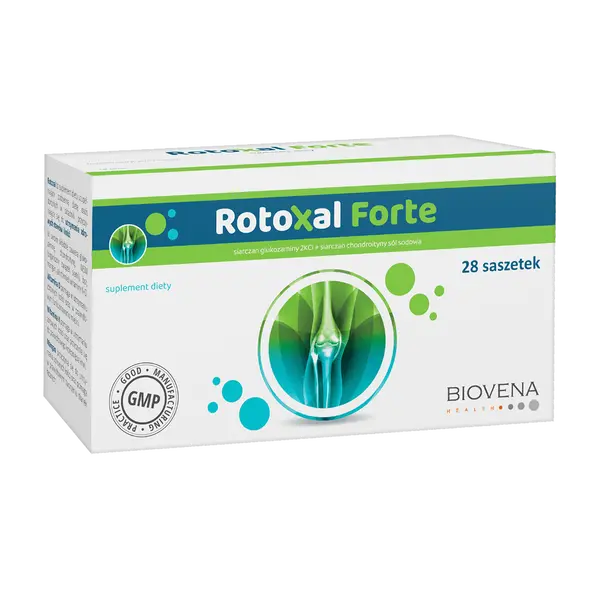 Glukozamina + Chondroityna + MSM 1000mg + 1000mg + 800mg 28 saszetek [Rotoxal] - Rotoxal