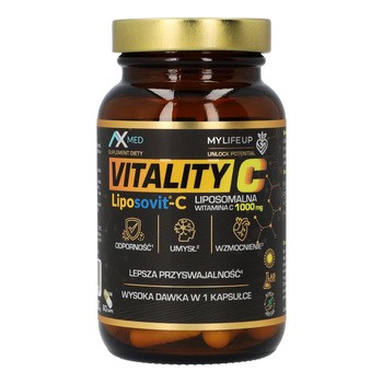 Ax Med Vitality C, kapsułki twarde, 60 szt.