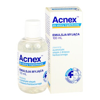 Acnex, emulsja myjąca do twarzy, 100 ml