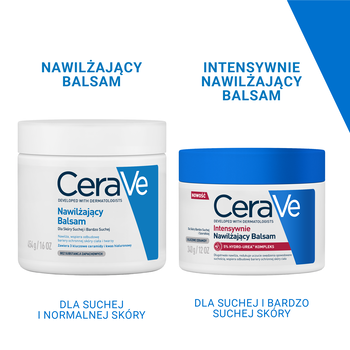 CeraVe, balsam nawilżający do ciała i twarzy dla skóry suchej i bardzo suchej, 454 g