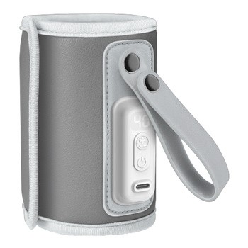 Lionelo Thermup Go Plus podgrzewacz do butelek, grey, 1 szt.