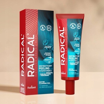 Farmona Radical, peeling,enzym,oczyszcz,sk.wraż,podraż,75ml