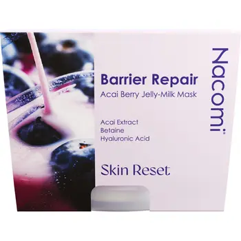 Nacomi, Barrier Repair Acai Berry Jelly-Milk, maska do twarzy, 80 ml