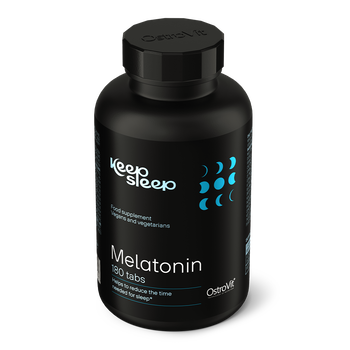 OstroVit Keep Sleep Melatonin, tabletki, 180 szt.