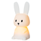 InnoGIO, Silikonowa lampka nocna dla dzieci królik średni GIOrabbit Midi GIO-136, 1 szt.