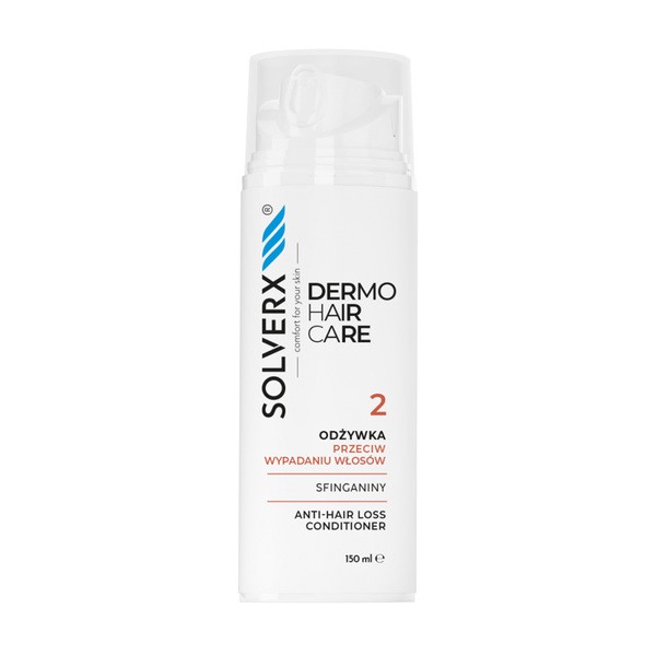 Solverx dermoHAIR, Spülung gegen Haarausfall, 150 ml