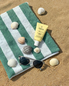 Miya Cosmetics eyeSUNshine, rozświetlające serum pod oczy z witaminą C, SPF 50, 15 ml