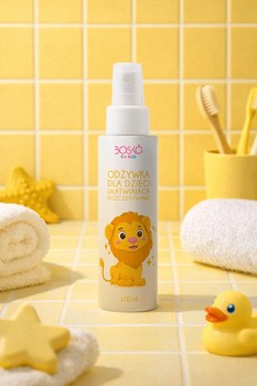 Bosko Cosmetics, odżywka dla dzieci, ułatwiająca rozczesywanie, 100 ml