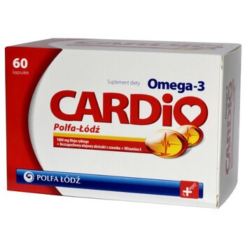 Omega Cardio Polfa Łódź, kapsułki, 60 szt