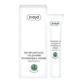 Bio-żel pod oczy i na powieki zmniejszający obrzęki szałwiowy 15ml [ZIAJA]