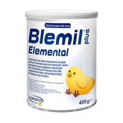 Blemil plus Elemental, proszek, od 1-go dnia życia, 400 g