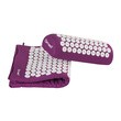 Qmed Acupressure Set, mata do akupresury z poduszką, fioletowa, 1 szt.