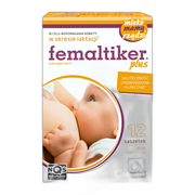 Femaltiker Plus, smak karmelowy, proszek w saszetkach, 12 szt.