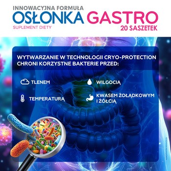 Osłonka Gastro, proszek, saszetki, 20 szt.