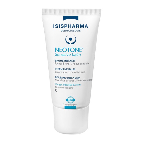 Isispharma Isis Pharma Neotone Sensitive, balsam likwidujący przebarwienia na noc, 30 ml — Składniki i ocena