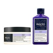 Zestaw Phyto Purple, szampon No Yellow, 250 ml + maska regenerująca No Yellow, 200 ml https://azcdn.doz.pl/image/d/product/63cf5159-scale-180x180.png