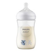 Avent, butelka responsywna dla niemowląt, Natural, koala, 260 ml, 1 szt.