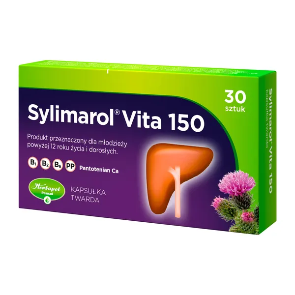 Sylimarol Vita 150 mg 30 kapsułek [Sylimarol]