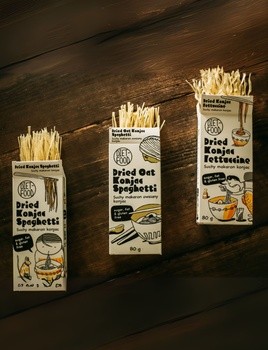 Diet-Food Makaron owsiany Shirataki Konjac Spaghetti, 80 g