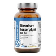 Pharmovit Clean Label Diosmina + hesperydyna, 500 mg, kapsułki twarde, 60 szt. https://azcdn.doz.pl/image/d/product/941768da-scale-180x180.png