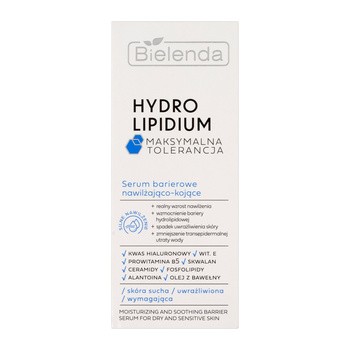 Bielenda Hydro Lipidium, serum barierowe nawilżająco-kojące, 30 ml
