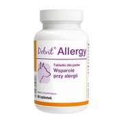 Dolvit Allergy, wsparcie przy alergii, tabletki dla psów, 90 szt. https://azcdn.doz.pl/image/d/product/707c590d-scale-180x180.png