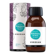 Viridian, Ekologiczny Ekstrakt z czarnego bzu + wit.C, płyn, 100 ml https://azcdn.doz.pl/image/d/product/00261a8a-scale-180x180.png